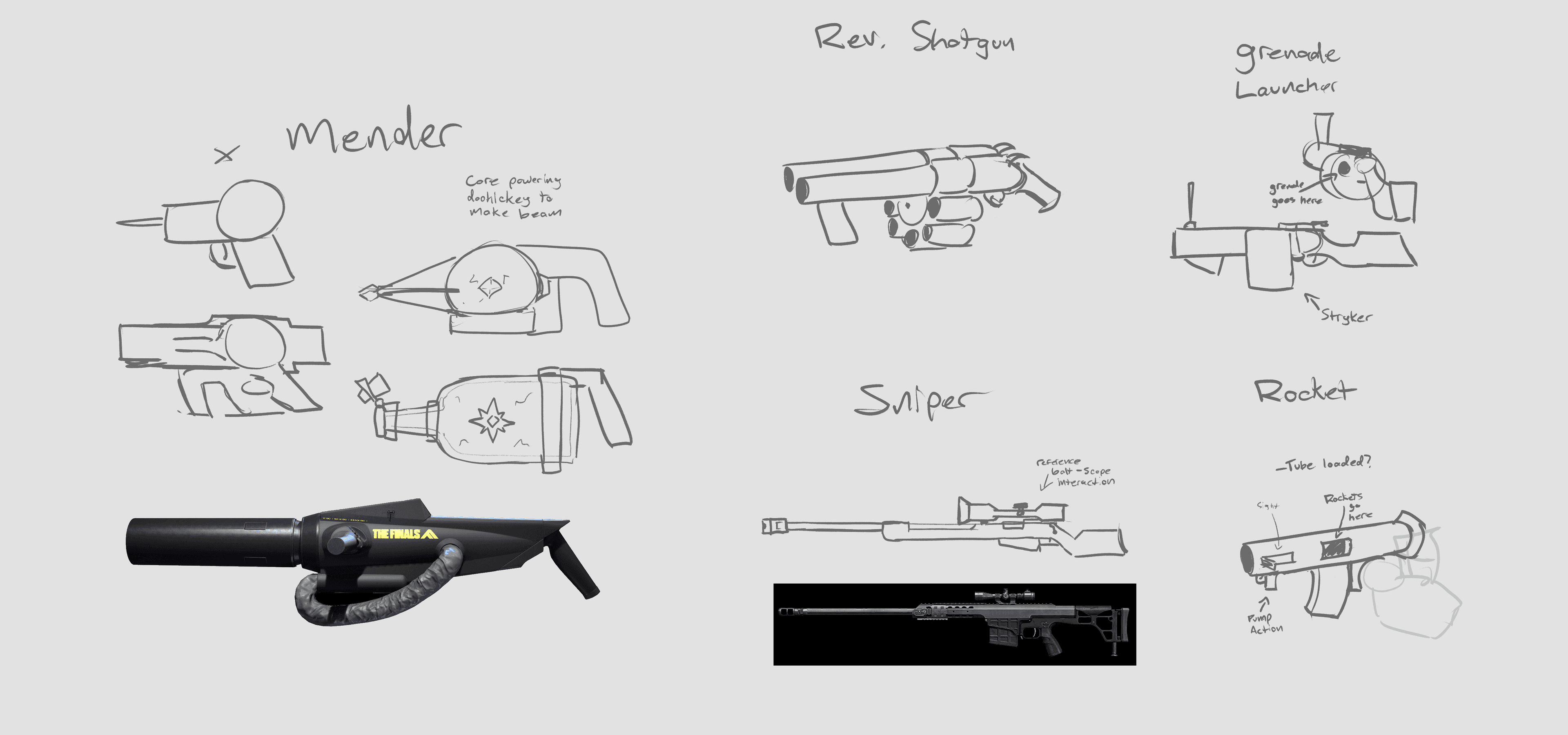 Weapon concepts