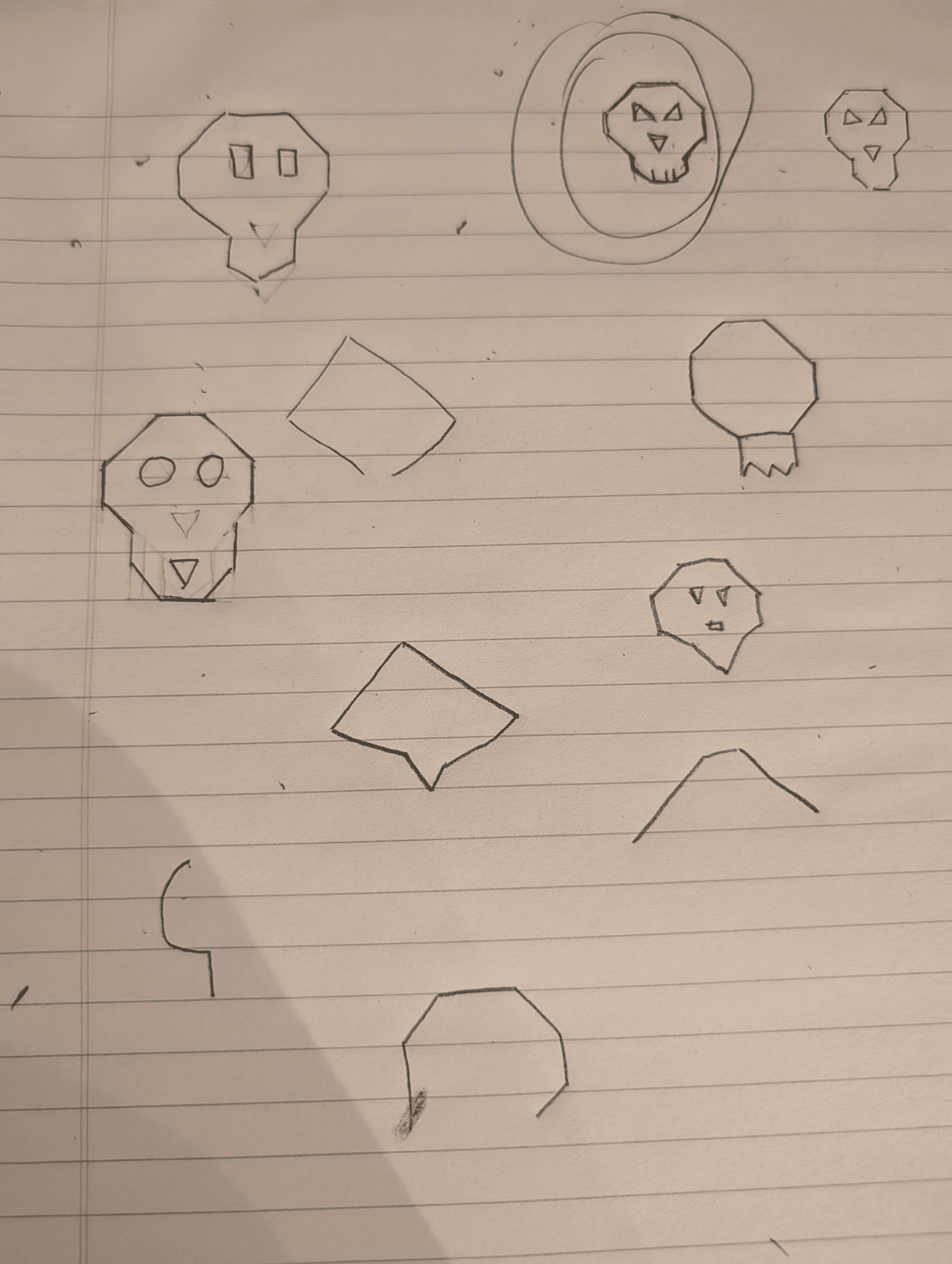 Kill icon sketches